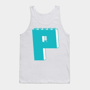 THE LETTER P Tank Top